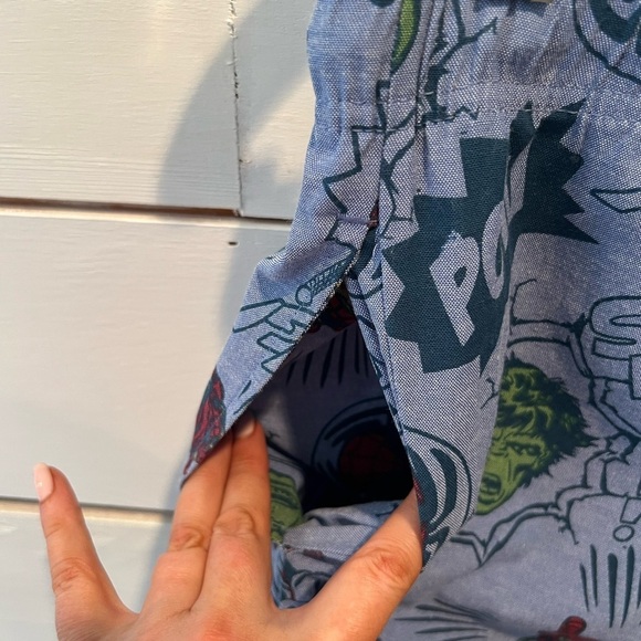 Marvel Comics Men’s Print Lounge Pants, size XL, sleepwear, EUC, hulk, spiderman - Picture 4 of 7